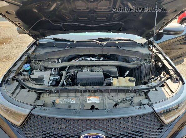 1FM5K8AB8LGD07776 2020 FORD EXPLORER Black Widok komory silnika