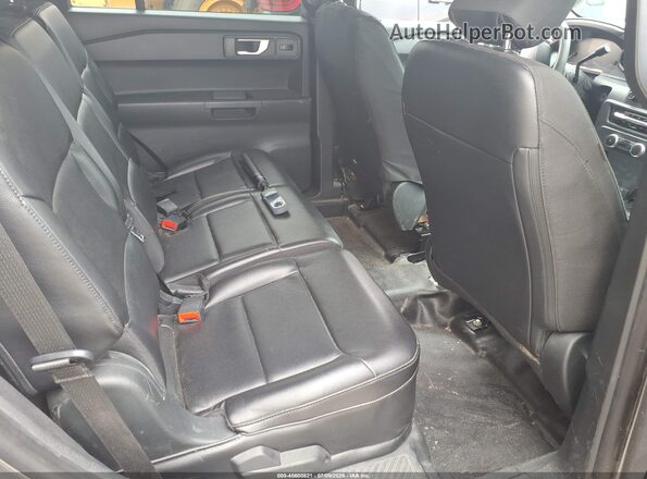 1FM5K8AB8MGC17965 2021 FORD POLICE INTERCEPTOR Black VIN კოდის სტიკერის ხედი