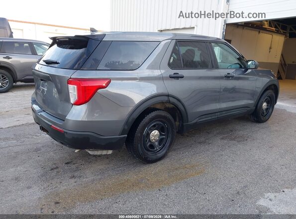 1FM5K8AB8MGC17965 2021 FORD POLICE INTERCEPTOR Black უკანა მარჯვენა