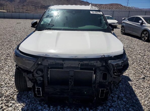 1FM5K8AB8NGA41002 2022 FORD EXPLORER White Դիմացի տեսք