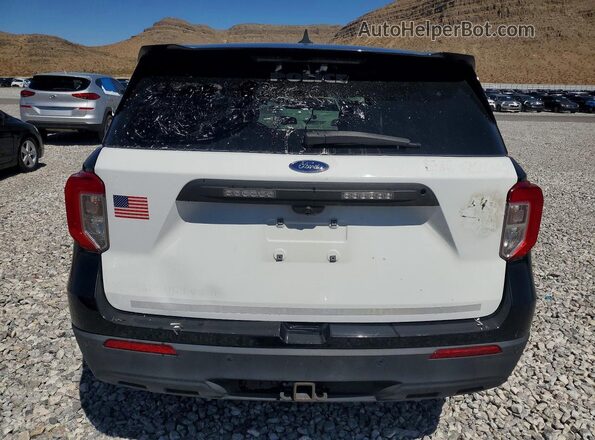 1FM5K8AB8NGA41002 2022 FORD EXPLORER White Հետևի տեսք