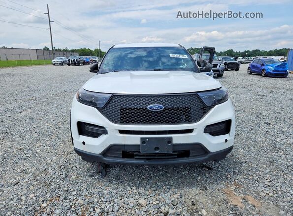 1FM5K8AB8NGC42883 2022 FORD EXPLORER White Vista frontal