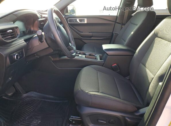 1FM5K8AB8PGC18635 2023 FORD EXPLORER Белый Вид салона спереди