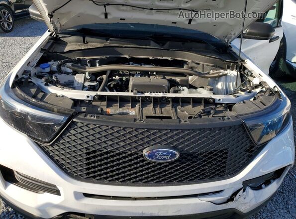 1FM5K8AB8PGC18635 2023 FORD EXPLORER Белый Вид подкапотного пространства