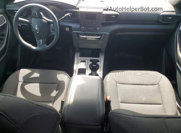 1FM5K8AB8PGC18635 2023 FORD EXPLORER Белый Вид панели приборов