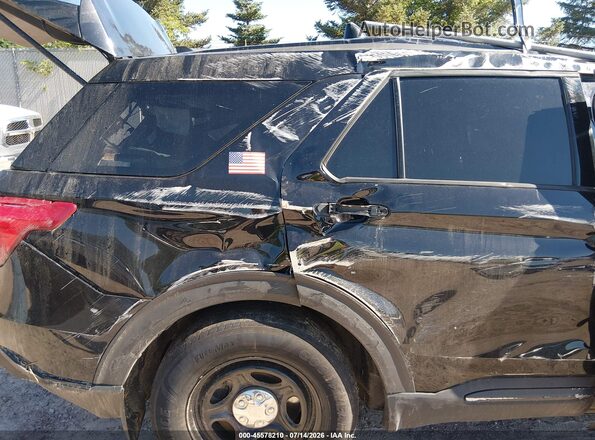 1FM5K8AB9MGA18861 2021 FORD POLICE INTERCEPTOR Black Vista frontal