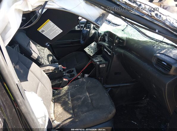 1FM5K8AB9MGA18861 2021 FORD POLICE INTERCEPTOR Black Vista interior delantera