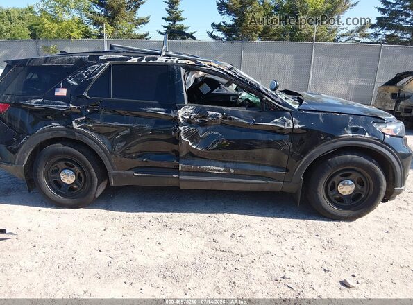 1FM5K8AB9MGA18861 2021 FORD POLICE INTERCEPTOR Black Vista interior de 360 grados