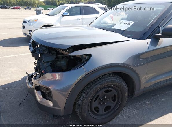 1FM5K8AB9NGC43167 2022 FORD POLICE INTERCEPTOR Gray 