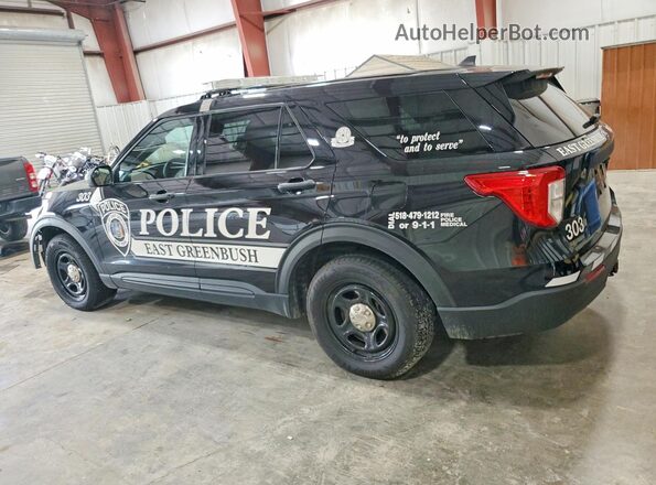 1FM5K8ABXMGC41782 2021 FORD EXPLORER Черный Задняя левая четверть