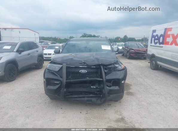 1FM5K8ABXPGA17318 2023 FORD POLICE INTERCEPTOR Black ხელსაწყოთა პანელის ხედი
