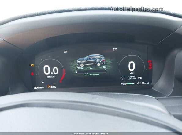 1FM5K8AC0SGA54847 2025 FORD POLICE INTERCEPTOR Черный Вид задних сидений