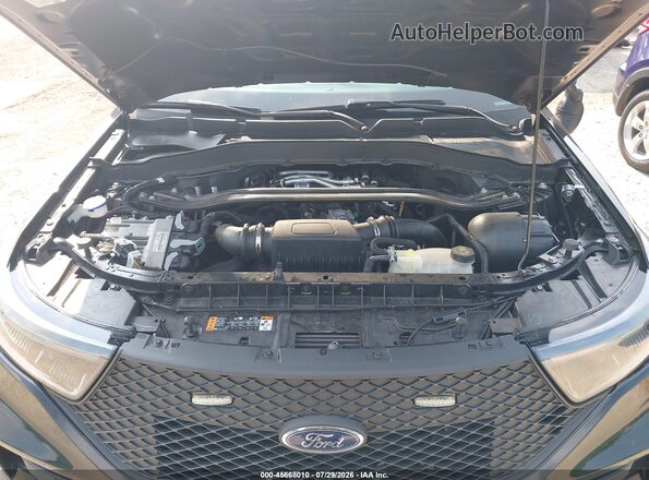 1FM5K8AC0SGA54847 2025 FORD POLICE INTERCEPTOR Черный Вид сзади