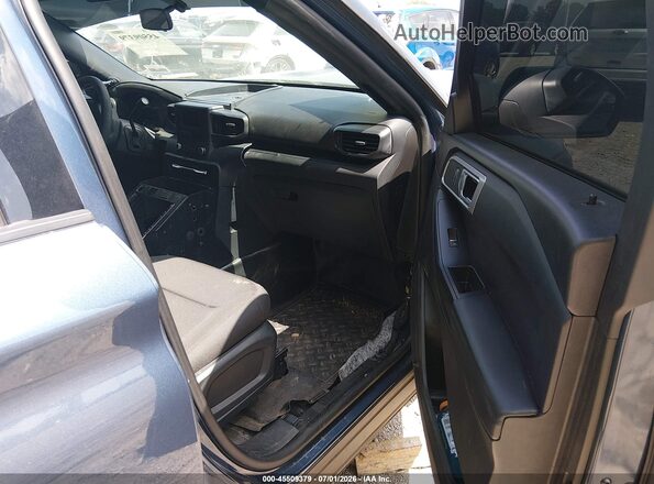 1FM5K8AC1MNA03047 2021 FORD POLICE INTERCEPTOR Blue Вид салону спереду
