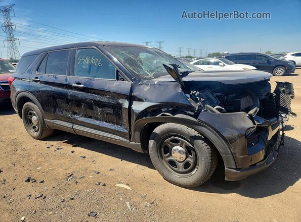 1FM5K8AC1NGB76945 2022 FORD EXPLORER Black Առջևի աջ