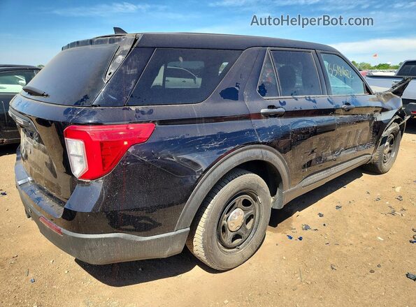 1FM5K8AC1NGB76945 2022 FORD EXPLORER Black Հետևի աջ