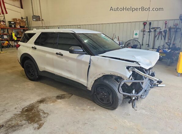 1FM5K8AC1PGB59209 2023 FORD EXPLORER White Delantero derecho