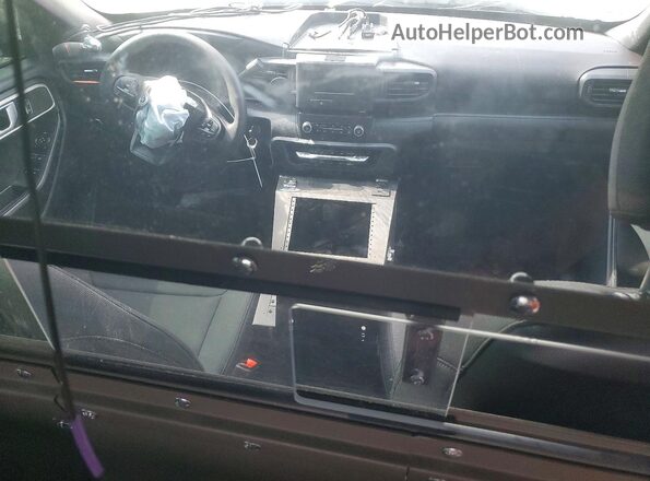 1FM5K8AC1PGB59209 2023 FORD EXPLORER White Vista del salpicadero