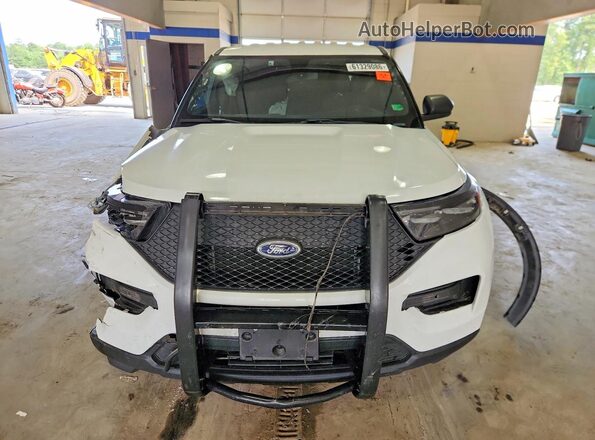 1FM5K8AC2NGA92942 2022 FORD EXPLORER White Widok z przodu