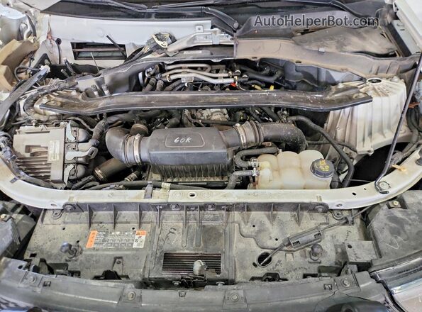 1FM5K8AC2NGA92942 2022 FORD EXPLORER White Widok komory silnika