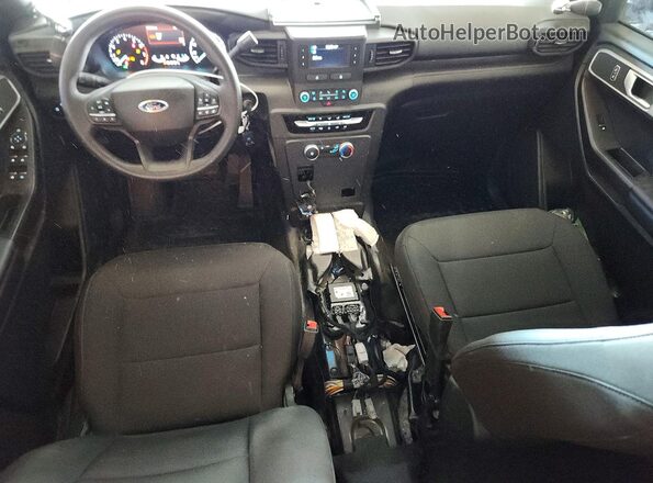 1FM5K8AC5RGA01751 2024 FORD EXPLORER Silver Widok deski rozdzielczej