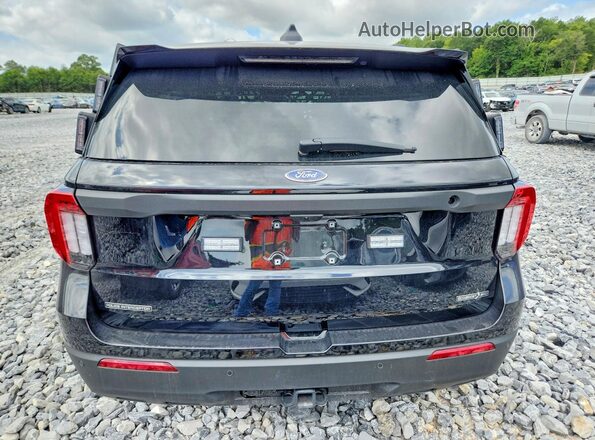 1FM5K8AC6SGB33486 2025 FORD EXPLORER Black Հետևի տեսք