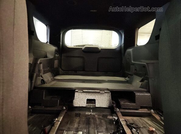 1FM5K8AC7MNA19642 2021 FORD EXPLORER Black Vista de los asientos traseros