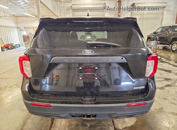 1FM5K8AC7MNA19642 2021 FORD EXPLORER Black Vista trasera