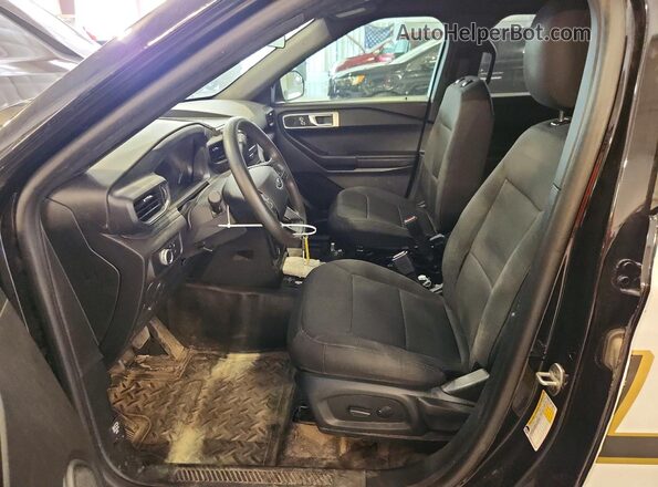 1FM5K8AC7MNA19642 2021 FORD EXPLORER Black Vista interior delantera
