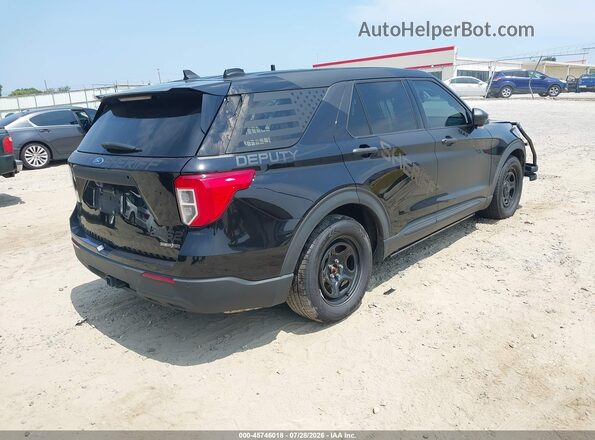 1FM5K8AC7RGA48649 2024 FORD POLICE INTERCEPTOR Черный Задняя правая четверть