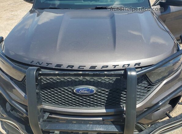 1FM5K8AC9PGA34555 2023 FORD EXPLORER Gray Вид підкапотного простору