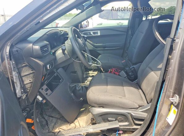 1FM5K8AC9PGA34555 2023 FORD EXPLORER Gray Вид салону спереду