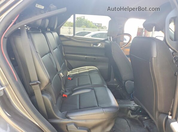 1FM5K8AC9PGA34555 2023 FORD EXPLORER Gray Вид задньої частини салону
