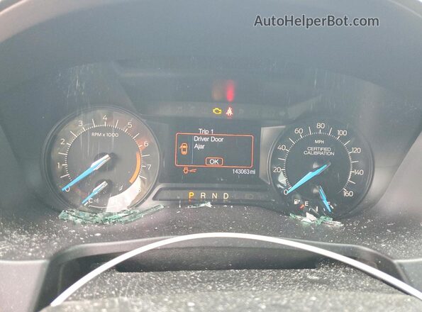 1FM5K8AR0GGA78206 2016 FORD EXPLORER Черный Вид щитка приборов