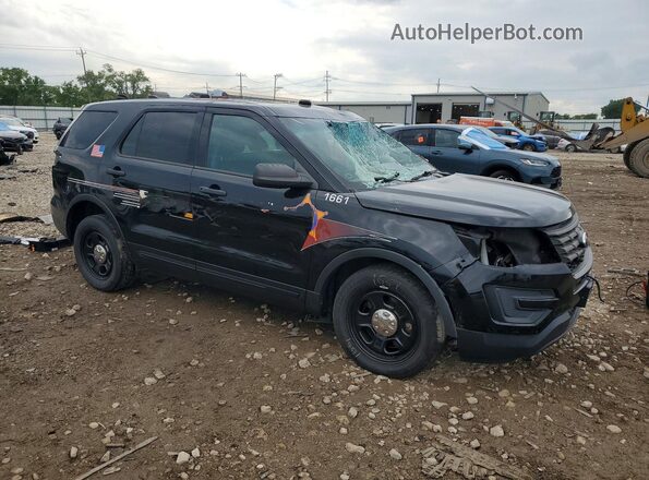 1FM5K8AR0GGA78206 2016 FORD EXPLORER Черный Передняя правая четверть
