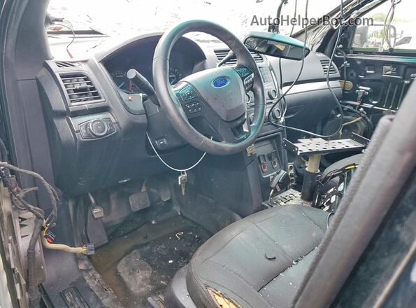 1FM5K8AR0GGA78206 2016 FORD EXPLORER Черный Вид панели приборов
