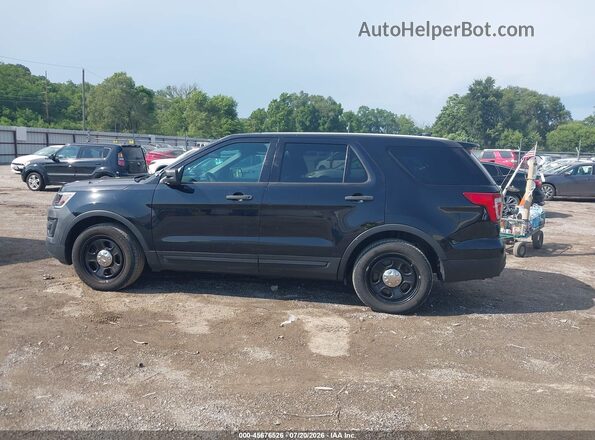 1FM5K8AR0HGD66843 2017 FORD UTILITY POLICE INTERCEPTOR Black Панорамний вид салону 360°
