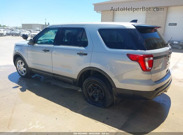 1FM5K8AR1GGC07439 2016 FORD UTILITY POLICE INTERCEPTOR Silver Rear left