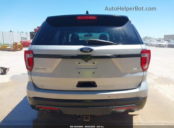 1FM5K8AR1GGC07439 2016 FORD UTILITY POLICE INTERCEPTOR Silver 