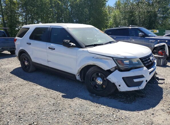 1FM5K8AR1GGC08445 2016 FORD EXPLORER White Front right