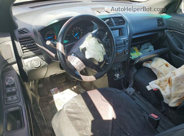 1FM5K8AR1GGC08445 2016 FORD EXPLORER White Dashboard view