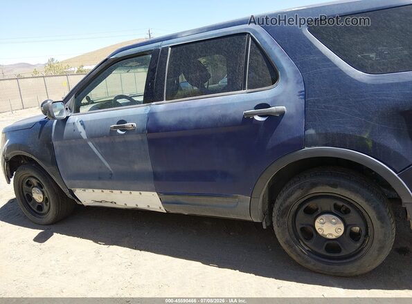 1FM5K8AR1GGD05791 2016 FORD UTILITY POLICE INTERCEPTOR Blue Սալոնի 360 աստիճան տեսք
