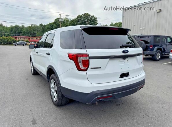 1FM5K8AR1GGD30237 2016 FORD EXPLORER White Tył lewy