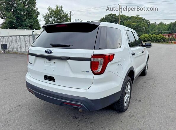 1FM5K8AR1GGD30237 2016 FORD EXPLORER White Tył prawy