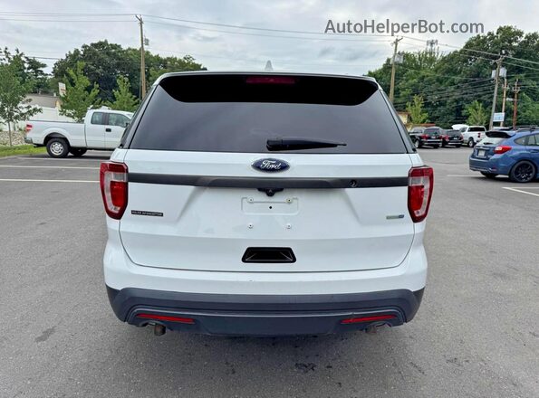 1FM5K8AR1GGD30237 2016 FORD EXPLORER White Widok z przodu