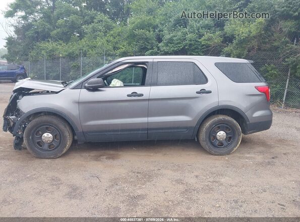 1FM5K8AR1HGD25279 2017 FORD UTILITY POLICE INTERCEPTOR Gray 