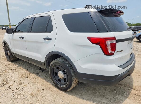 1FM5K8AR1JGC43882 2018 FORD EXPLORER White Задня ліва чверть