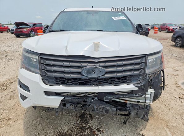 1FM5K8AR1JGC43882 2018 FORD EXPLORER White Вид спереду