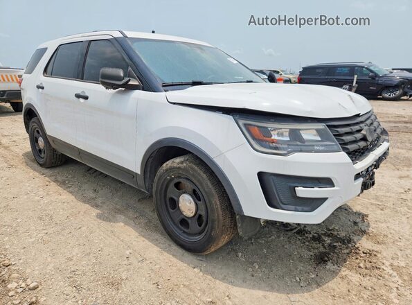 1FM5K8AR1JGC43882 2018 FORD EXPLORER White Передня права чверть