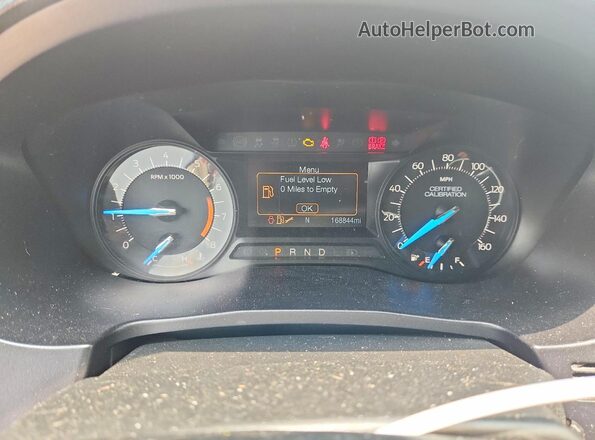 1FM5K8AR1JGC43882 2018 FORD EXPLORER White Вид щитка приладів